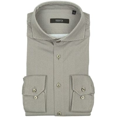 Desoto Luxury Overhemd Stitch Design Jersey Khaki / male