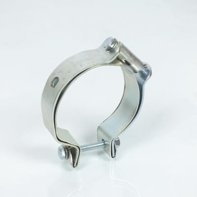 Collier de pot d'échappement à double fixation pour mobylette MBK 88 AV7 Neuf