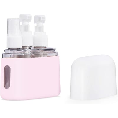 2/3/4-in-1 navulbare reisflesset Combinatie vloeibare lotion shampoo douchegel dispenser lege cosmetische container verstuiver