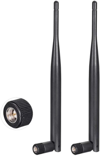 Dubbele 4G LTE Antenne 6dBi met SMA Male Connector voor Routers en Camera's