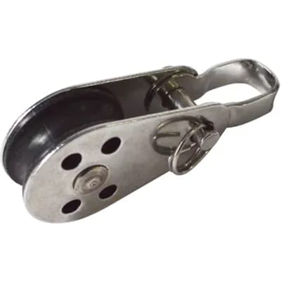 Sencys Enkele Katrol Met Oog – Rvs – 4mm