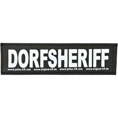 Set van 2 klittenbandsluitingen Trixie Julius-K9®, Dorfsheriff