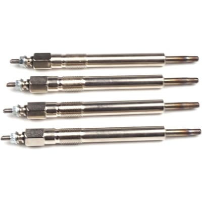 BROSS Pièces détachées automobiles BGP61-1, 4 bougies de préchauffage GJ24IS, 0100226520 pour Isuzu Opel Vauxhall 2.5-2.8 D, expédiées depuis la Turquie