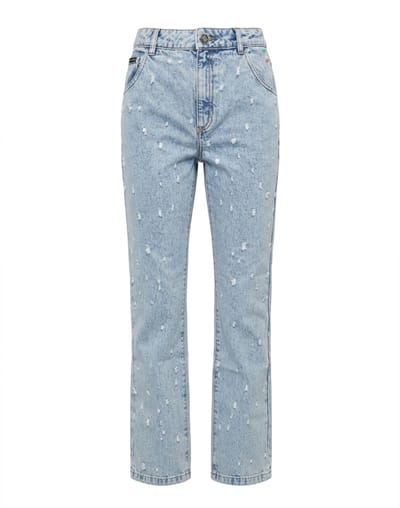 Jeans Met Rechte Pijpen