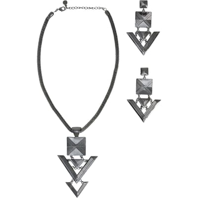 Pieces - Medina Set - Ketting + Oorbellen