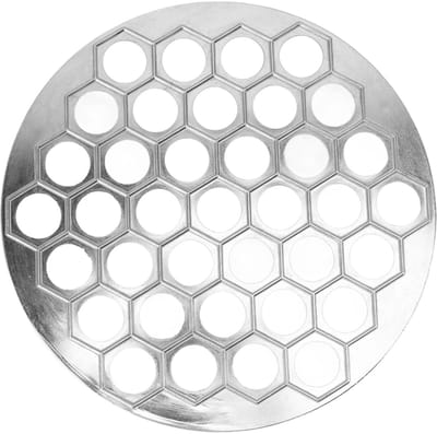 Dailygoods- Ravioli Maker 37 Gaten - Pelmeni Maker - Dumpling Mallen - Aluminiumlegering - Duurzaam - Eenvoudig te Reinigen
