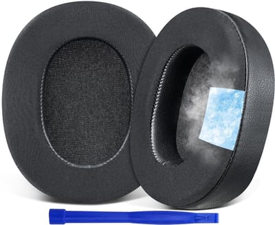 Dailygoods - SOULWIT vervangende oorkussens met koelgel voor Sony WH-1000XM5 (WH1000XM5) oorbeschermers, Earpads en Cushions met geluidsisolatieschuim met hoge dichtheid, toegevoegde dikte