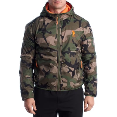 Heren Omkeerbare Fleece en Winddichte Jas US40126001