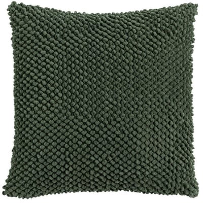 Linen & More Jumbo Dots sierkussen groen 45x45cm