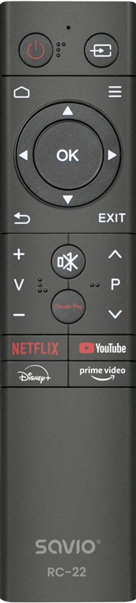 Savio RC-22 afstandsbediening IR Draadloos TV