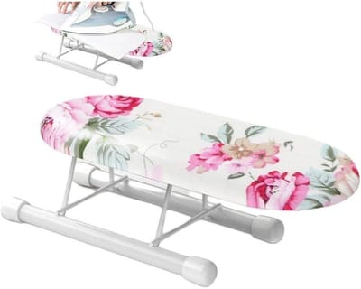 Strijkplank - Strijktafel - Reizen en Opslag - Compact Opvouwbaar - 26 cm - Grijs