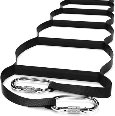 Noodladder 5 m voor 1 Verdieping – Lichtgewicht en Duurzaam tot 250 kg – Klimgids voor Kinderen en Volwassenen