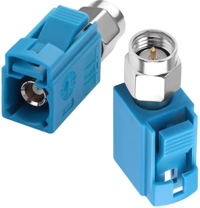QIANRENON FAKRA Z-bus naar SMA plug RF adapter voor GPS en 4G/5G modem