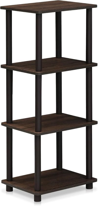 Stijlvolle 3-laags Plank voor elke Kamer - Bruin hout