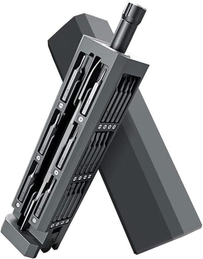 44-delige Precisie Schroevendraaier Set met Case - Magnetisch en Torx - Reparatie Tool Kit voor Telefoon, Computer, Horloge en Bril