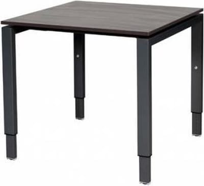 Verstelbaar Bureau - Domino 80x80 logan - wit frame