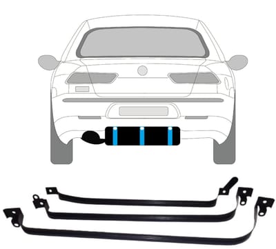 Brandstoftank klemmen voor Alfa Romeo 156 1997-2005