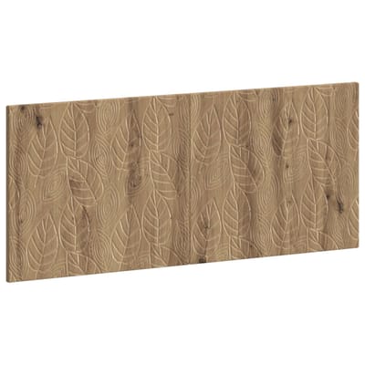 vidaXL - Wandgemonteerd - Hoofdbord - DELFT - Artisanaal - eiken - Bewerkt - hout