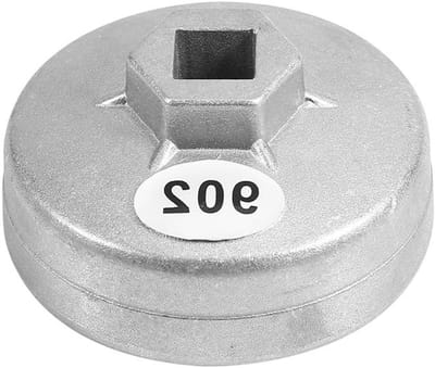 Universele Oliefilter Sleutel voor 67mm Oliefilters - Aluminium Cap met 14 Fluiten voor Eenvoudige Montage en Demontage