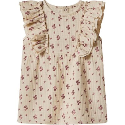 LUPILU Mousseline baby jurk (Crème, 50/56)