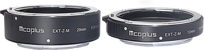 McoPlus EXT-Z Metal MacroExtensionTube Set 12+20