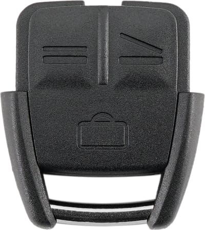 TLVX Sterke Autosleutel Behuizing Geschikt voor Opel Astra / Zafira / Omega / Vectra / Mokka / Insignia / Ter vervanging van Originele Sleutel behuizing / Afstandsbediening Auto / 3 knops / 3 knoppen / 1 stuks