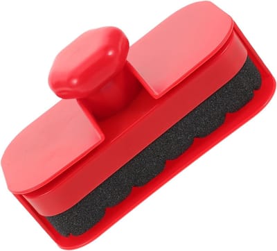 Schuim Polijstpads - Wax Applicator - Auto Polijsten - Nat Droog Gebruik - 13.4 cm Lengte - Rood