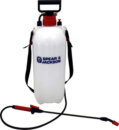 Spear & Jackson Drukspuit 8 Liter - Druksproeier - Onkruidverdelger - Sproeier - Drukspuiten - drukspuit zuurbestendig - drukspuit zuur - 1 Jaar Garantie