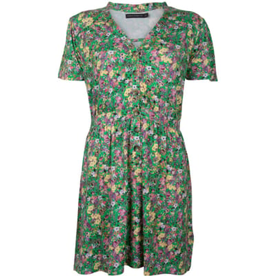 French Connection Blossom Tee Dress Short Poise Green Maat: 6 | Blousejurken Outlet | Dames | Groen