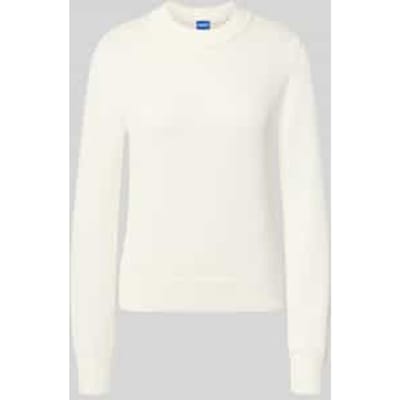 Regular fit pullover van pure katoen model 'Saje_B'