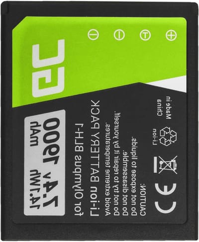 Camera Batterij - Accu Vervangend - Fotografie Stabiliteit - Full Decoded - 1900mAh 7.4V - Zwart