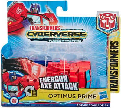 TRANSFORMERS CYBERVERSE 1 STEP 12 CM ASSORTI