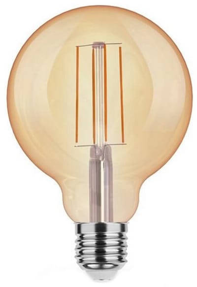 Asalite LED Lamp G95 E27 Fitting - 7W = 50W - 650 Lumen - 2000K Warm Wit Licht - Niet Dimbaar - 220-240V