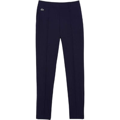 Lacoste Damesbroeken met geborduurd logo (Marineblauw)