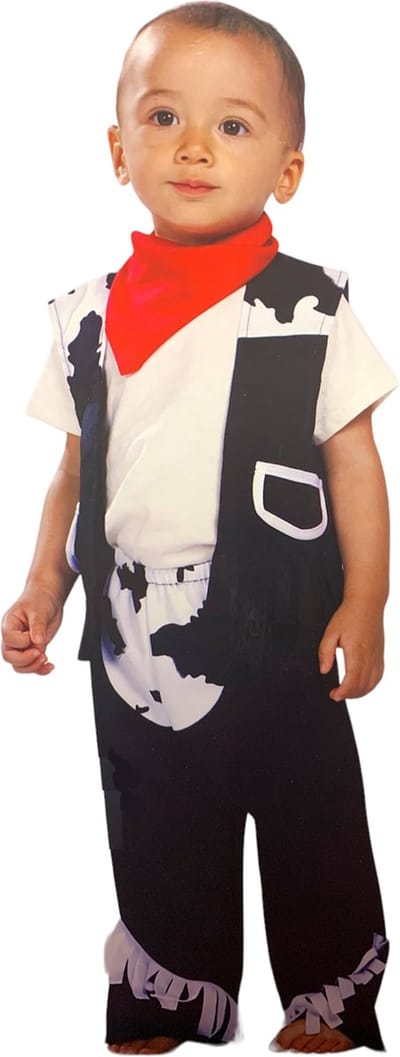 Cowboy verkleedkostuum kinderen - Maat 86 - 3 delig - carnavalskleding