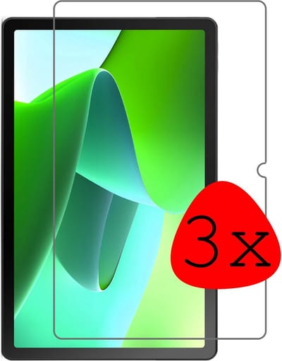 Screenprotector - 3 Stuks Geschikt voor Lenovo Tab M10 (3e / 3rd generatie) - Extra Sterk - Beschermglas - Gehard Glas - Tempered Glass - Screen Protector