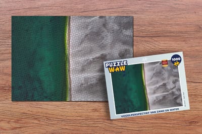 Puzzel zand en water in Australië - Legpuzzel - Puzzel 1000 stukjes volwassenen