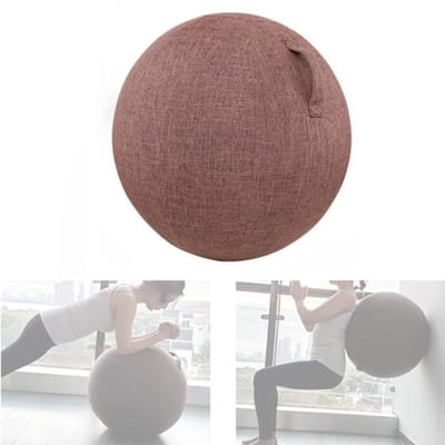 Dailygoods- Yoga Bal Cover 21.6 inch - Oefenbal Bescherming - Ademend Katoen