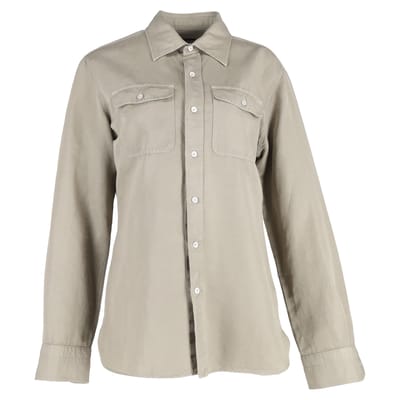Tom Ford poloshirt van groen katoen
