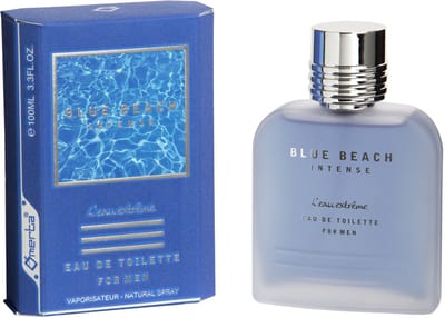Omerta - Bleu Beach Intense Men - Eau de Toilette - 100 ml inclusief hervulbare tasverstuiver (willekeurige kleur)