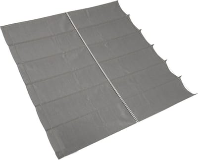 Nesling Schaduwdoek Harmonica - 2 x 4 - Grey