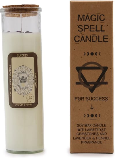 Magic candle - Geurkaars - Succes - Lavendel & Venkel - 280g - 50 Branduren