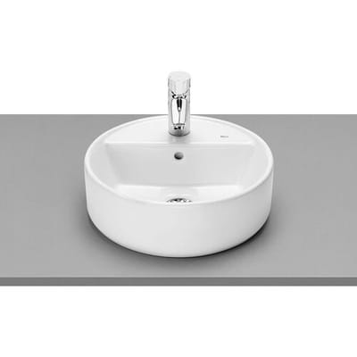 Roca The Gap countertop washbasin, round Ø 40 cm A3270MK000
