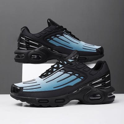 Lente nieuwe grote maat koppel luchtkussen sneakers veelzijdige comfortabele hardloopschoenen heren casual mode sneakers 36 donkerblauwe kleur