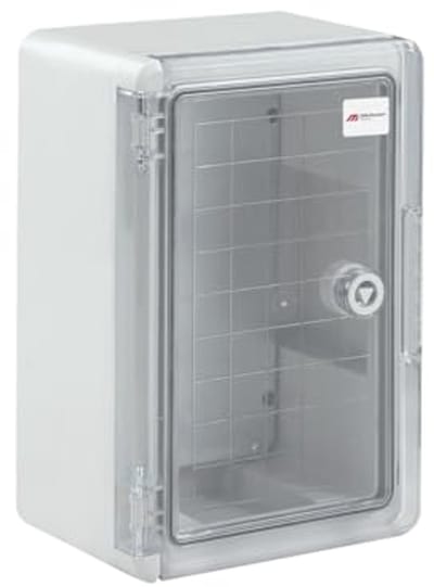 Waterdichte elektrische behuizing met veilige vergrendeling - Ideaal voor buiteninstallaties (H 30 x B 20 x D 13 cm)