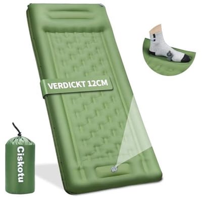 Dikke Isomaat 12 cm - Comfortabele en Duurzame Slaapmat voor Buiten