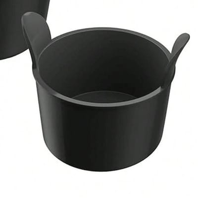 1/3/4 Stuks Ramekins Voor Airfryer Siliconen Grote Muffinvormen Anti-aanbak Eierpocher Siliconen Vorm Bakvorm Gemakkelijk Loslaten Bakplaat black