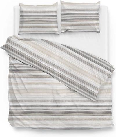 Zo!Home Paolina Dekbedovertrek - Extra breed - 260x200/220 cm - Taupe