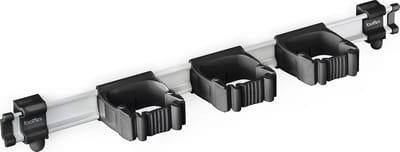 Toolflex One - Gereedschapsophangsysteem - 54 cm Aluminium Rail, Zwart - 3 Flexibele Houders - Geschikt voor Ø15-35 mm Gereedschappen - Eenvoudige Installatie - Ruimtebesparend en Veilig - Inclusief Montagemateriaal