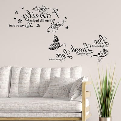 Inspirerende Muurstickers voor Thuis - Set van 2 Stuks met Levensmotto's voor Slaapkamer, Woonkamer en Keuken